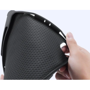 Dux Ducis Case mit Touchpad Tastatur Hülle Bluetooth für Apple iPad Air 10.9 2020/2022 (4., 5. Generation) / iPad Pro 11 2018/2020/2021 (1., 2., 3. Generation) / iPad Air 11 2024 (6. Generation) schwarz