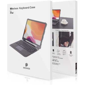 Kup Etui Dux Ducis Touchpad Keyboard Case Bluetooth Apple iPad Air 10.9 2020/2022 (4, 5 gen) / iPad Pro 11 2018/2020/2021 (1, 2, 3 gen) / iPad Air 11 2024 (6. generacji) czarny - DDS404 - {ean13} - Sklep Home Screen