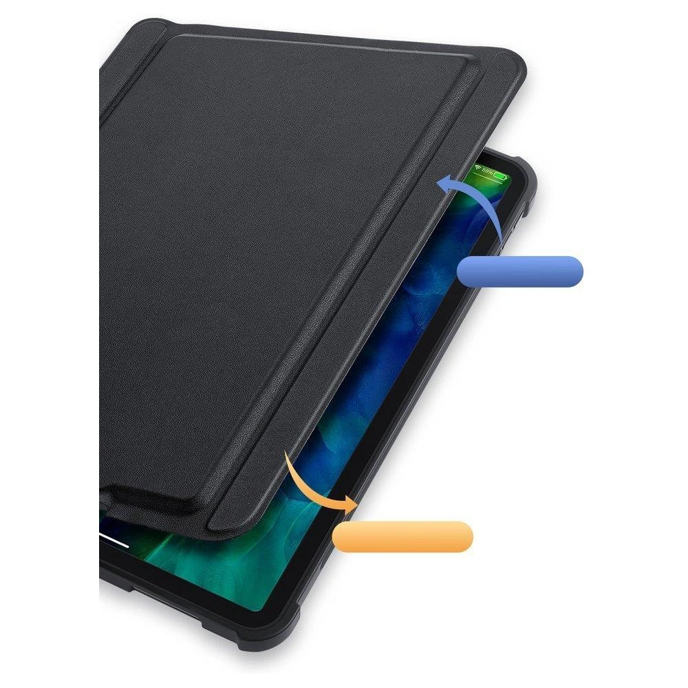Etui Dux Ducis Touchpad Keyboard Case Bluetooth Apple iPad Air 10.9 2020/2022 (4, 5 gen) / iPad Pro 11 2018/2020/2021 (1, 2, 3 gen) / iPad Air 11 2024 (6. generacji) czarny