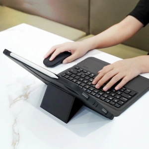 Kup Etui Dux Ducis Touchpad Keyboard Case Bluetooth Apple iPad Air 10.9 2020/2022 (4, 5 gen) / iPad Pro 11 2018/2020/2021 (1, 2, 3 gen) / iPad Air 11 2024 (6. generacji) czarny - DDS404 - {ean13} - Sklep Home Screen
