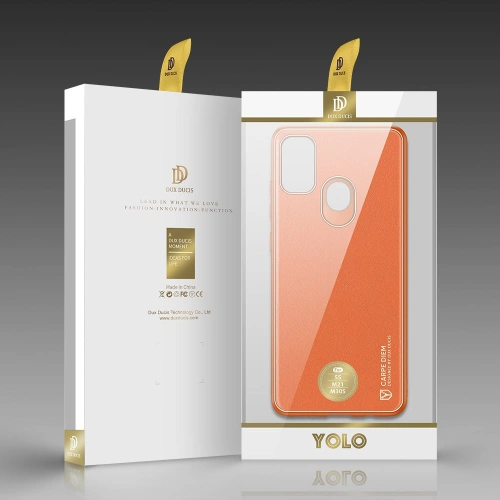 Kup Etui Dux Ducis Yolo Samsung Galaxy M30s portocaliu - DDS418 - {ean13} - Sklep Home Screen