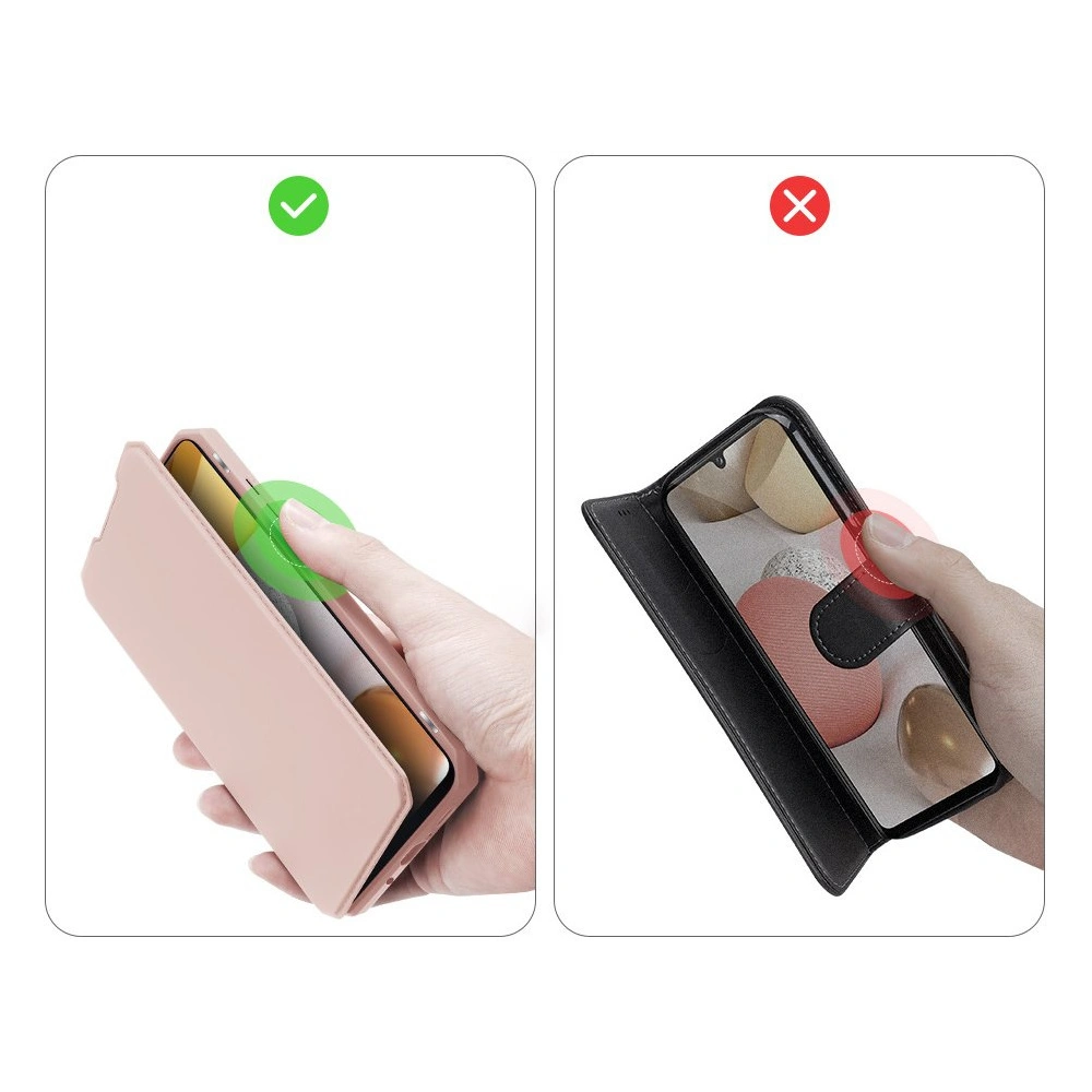 Etui Dux Ducis Skin X Samsung Galaxy A42 5G różowy