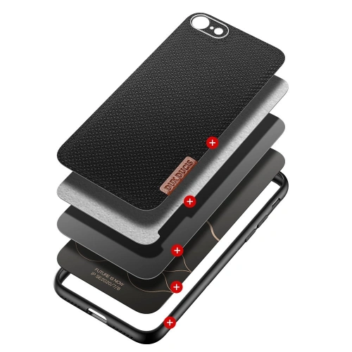 Kup Dux Ducis Fino Case für Apple iPhone SE 2022/SE 2020/8/7 schwarz - DDS424 - {ean13} - Sklep Home Screen