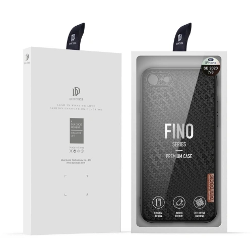 Kup Dux Ducis Fino Case für Apple iPhone SE 2022/SE 2020/8/7 schwarz - DDS424 - {ean13} - Sklep Home Screen