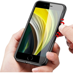 Kup Dux Ducis Fino Case für Apple iPhone SE 2022/SE 2020/8/7 schwarz - DDS424 - {ean13} - Sklep Home Screen