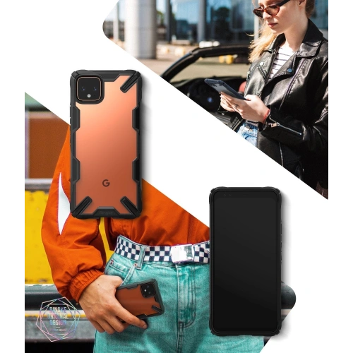 Kup Etui Ringke Fusion-X Google Pixel 4 XL černé - RGK1035BLK - {ean13} - Sklep Home Screen