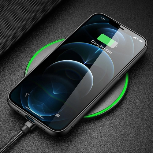 Kup Husa Dux Ducis Fino Apple iPhone 12/12 Pro neagră - DDS428 - {ean13} - Sklep Home Screen