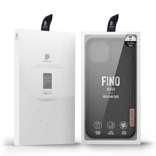 Kup Etui Dux Ducis Fino Apple iPhone 12 Pro Max černé - DDS429 - {ean13} - Sklep Home Screen