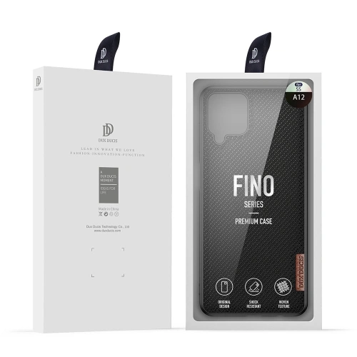 Kup Etui Dux Ducis Fino Samsung Galaxy A12/M12 czarny - DDS430 - {ean13} - Sklep Home Screen