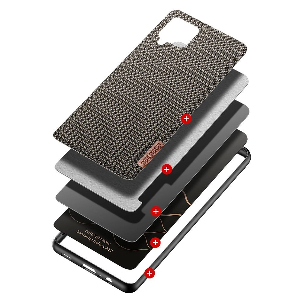 Etui Dux Ducis Fino Samsung Galaxy A12/M12 zielony