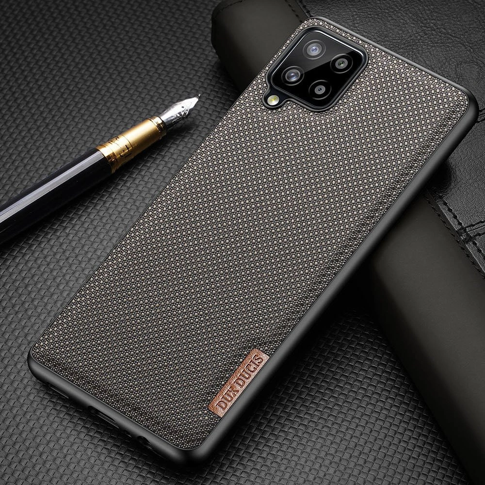 Etui Dux Ducis Fino Samsung Galaxy A12/M12 zielony