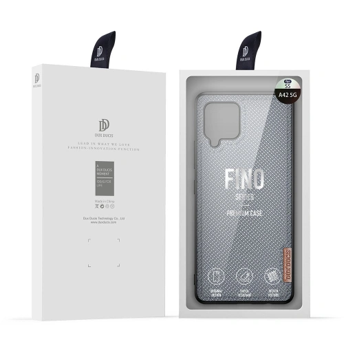 Kup Case Dux Ducis Fino Samsung Galaxy A42 5G grau - DDS435 - {ean13} - Sklep Home Screen