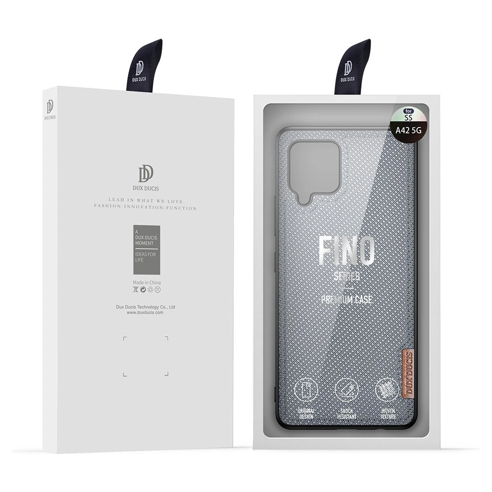 Etui Dux Ducis Fino Samsung Galaxy A42 5G szary