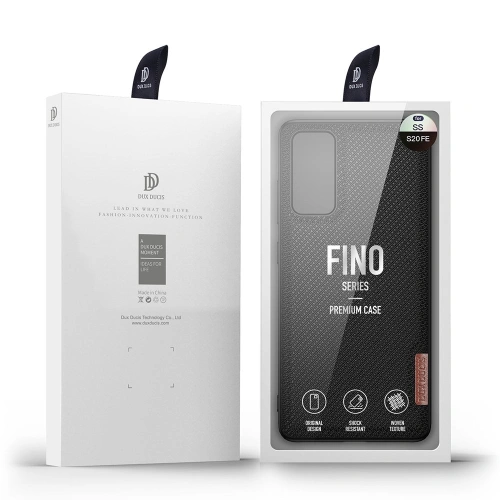 Kup Etui Dux Ducis Fino Samsung Galaxy S20 FE 5G černé - DDS437 - {ean13} - Sklep Home Screen