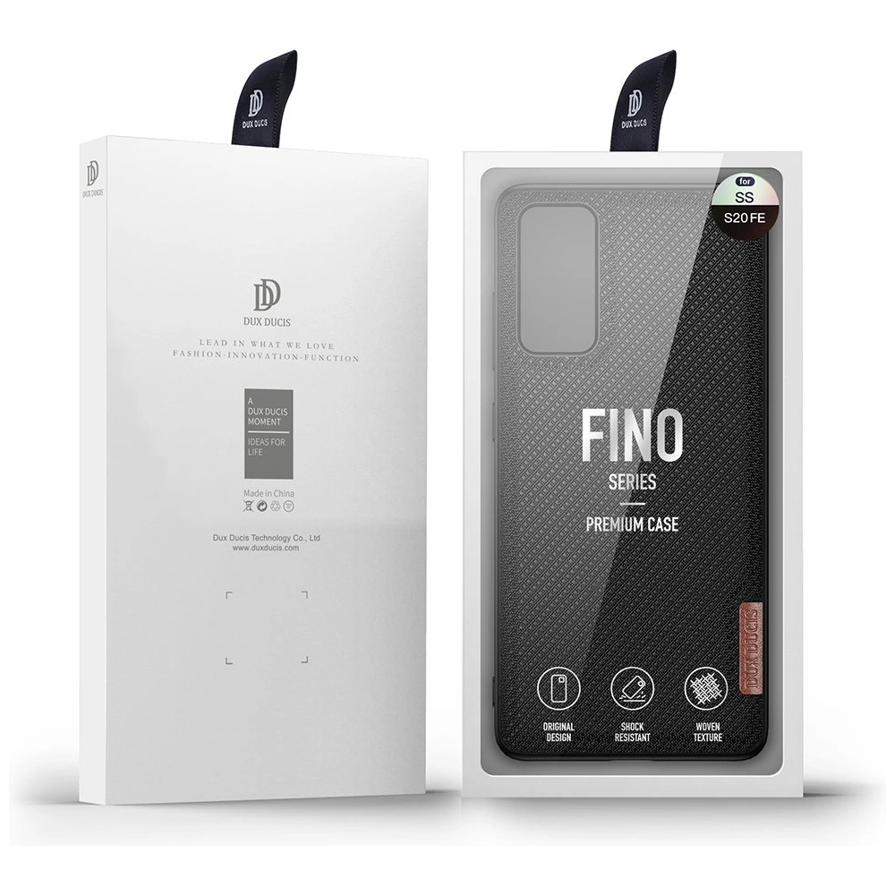 Etui Dux Ducis Fino Samsung Galaxy S20 FE 5G czarny