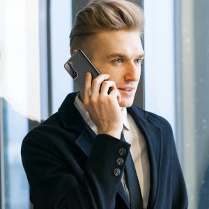 Case Dux Ducis Fino Samsung Galaxy S21+ Plus schwarz
