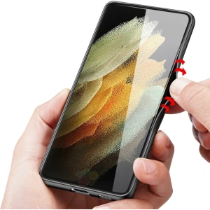Buy Dux Ducis Fino Samsung Galaxy S21 Ultra black - DDS445 - {ean13} - Home Screen Store Europe