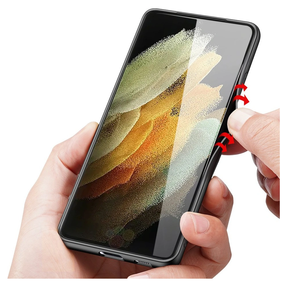 Etui Dux Ducis Fino Samsung Galaxy S21 Ultra czarny