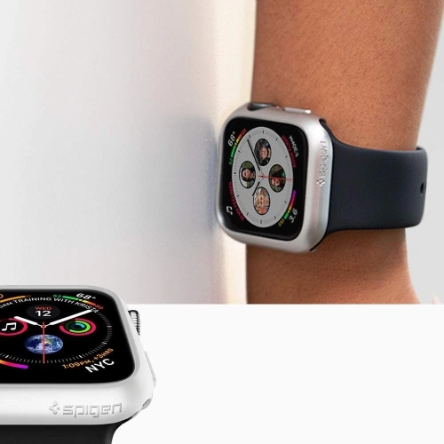 Kup Etui Spigen Thin Fit Apple Watch 4/5/6/7/8/9/SE 44/45mm Bílá - SPN479WHT - {ean13} - Sklep Home Screen
