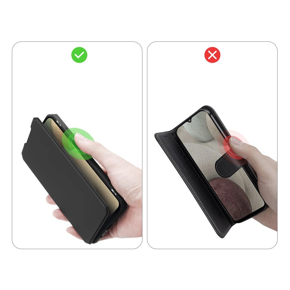 Etui Dux Ducis Skin X Samsung Galaxy A12/M12 czarny