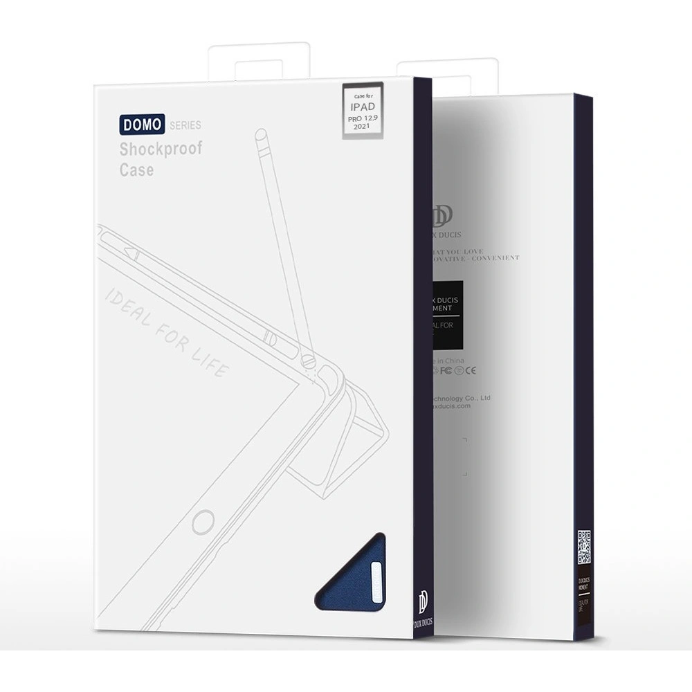 Etui Dux Ducis Domo Apple iPad Pro 12.9 2021 (5. generacji) niebieski