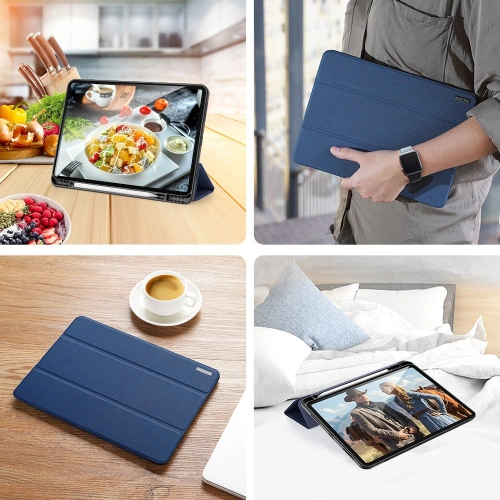 Kup Husa Dux Ducis pentru Apple iPad Pro 12.9 2021 (a 5-a generație) albastră - DDS531 - {ean13} - Sklep Home Screen
