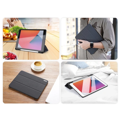 Kup Husa Dux Ducis pentru Apple iPad 10.2 2019/2020/2021 (generatiile 7, 8 si 9) neagra - DDS557 - {ean13} - Sklep Home Screen