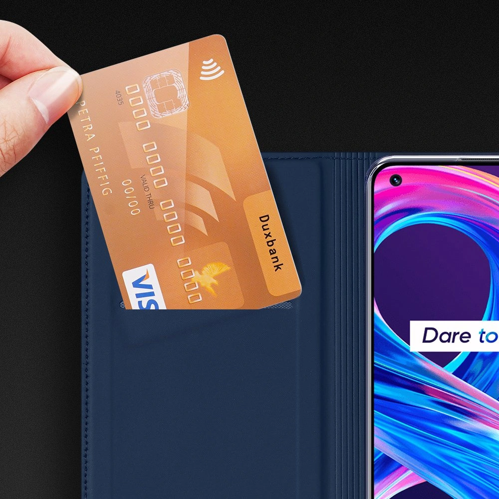 Etui Dux Ducis Skin Pro Realme 8/8 Pro czarny
