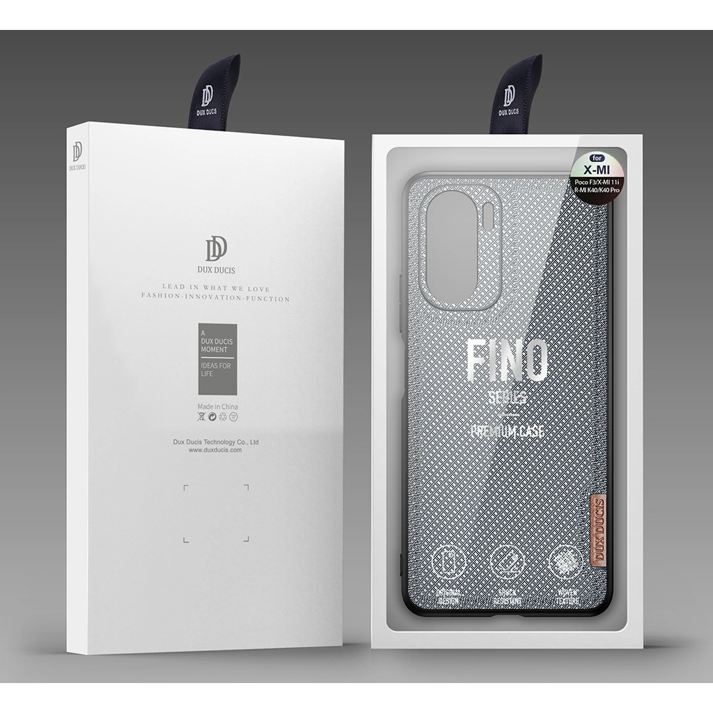 Etui Dux Ducis Fino Xiaomi Mi 11i/Poco F3 szary
