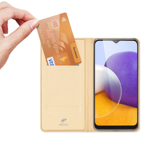 Kup Etui Dux Ducis Skin Pro Samsung Galaxy A22 4G złoty - DDS584 - {ean13} - Sklep Home Screen