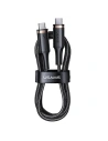 USAMS U81 Cable USB-C/USB-C 100W PD Fast Charge 6m black SJ570USB01