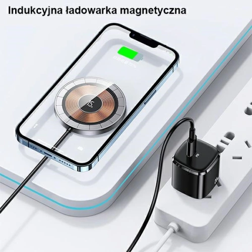 Kup Induktive Ladestation USAMS US-CD183 magnetic 15W schwarz/black CD183CDX01 - USA793 - {ean13} - Sklep Home Screen