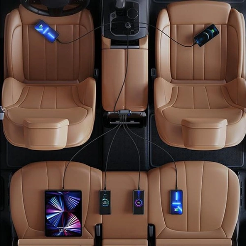 Kup Încărcător auto USAMS 3xUSB/1xUSB-C 156W negru/black CC161CC01 - USA794 - {ean13} - Sklep Home Screen
