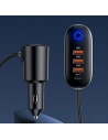 Kup Încărcător auto USAMS 3xUSB/1xUSB-C 156W negru/black CC161CC01 - USA794 - {ean13} - Sklep Home Screen