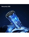 Kup USAMS C31 3A 2xUSB-A Gyors Töltő autós töltő kék/blue CC162CC02 - USA796 - {ean13} - Sklep Home Screen