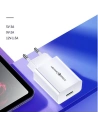 Kup USAMS T22 Netzladegerät 1xUSB 18W 3A QC3.0 + 1m USB-C Kabel weiß/white T48OCLN01 - USA797 - {ean13} - Sklep Home Screen