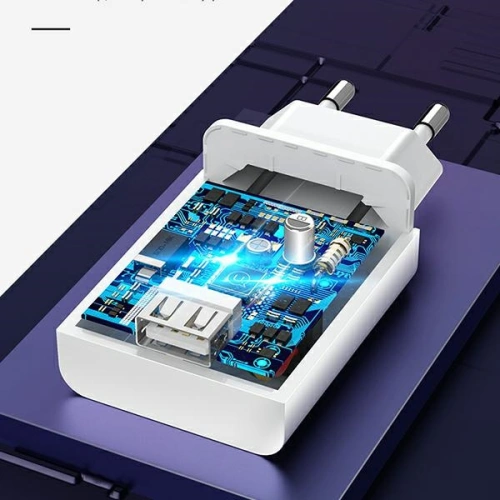 Kup Încărcător de rețea USAMS T22 1xUSB 18W 3A QC3.0 + cablu USB-C 1m alb/white T48OCLN01 - USA797 - {ean13} - Sklep Home Screen