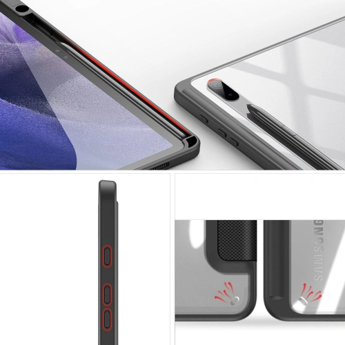 Buy Dux Ducis Toby Samsung Galaxy Tab S8+ Plus/Tab S7+ Plus/Tab S7 FE stylus holder black - DDS588 - {ean13} - Home Screen Store Europe