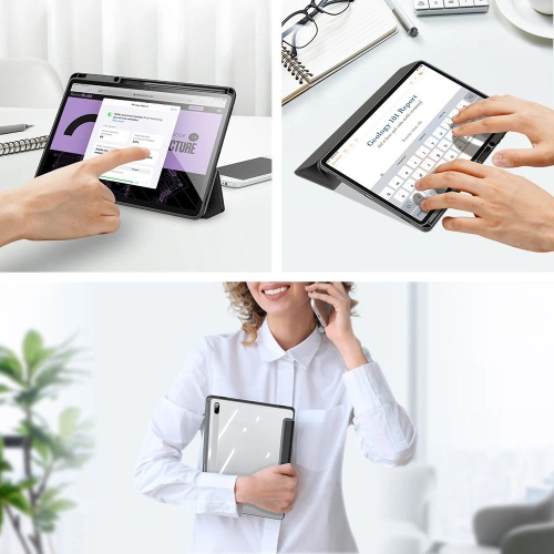 Buy Dux Ducis Toby Samsung Galaxy Tab S8+ Plus/Tab S7+ Plus/Tab S7 FE stylus holder black - DDS588 - {ean13} - Home Screen Store Europe