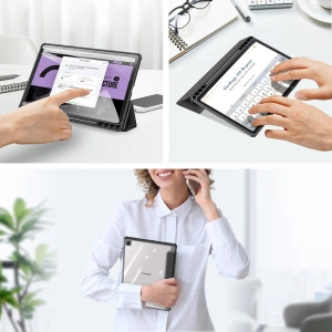 Kup Etui Dux Ducis Toby Samsung Galaxy Tab S6 Lite z uchwytem na rysik czarny - DDS589 - {ean13} - Sklep Home Screen