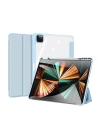 Etui Dux Ducis Toby Apple iPad Pro 12.9 2021 (a 5-a generație) cu suport pentru creion, albastru.
