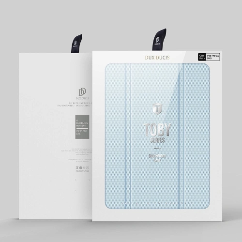 Kup Etui Dux Ducis Toby Apple iPad Pro 12.9 2021 (a 5-a generație) cu suport pentru creion, albastru. - DDS591 - {ean13} - Sklep Home Screen
