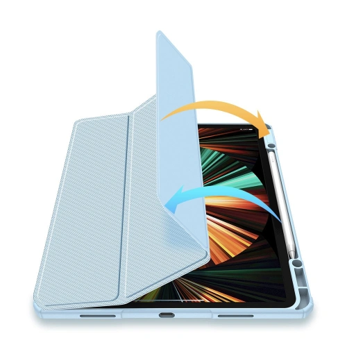 Kup Etui Dux Ducis Toby Apple iPad Pro 12.9 2021 (a 5-a generație) cu suport pentru creion, albastru. - DDS591 - {ean13} - Sklep Home Screen