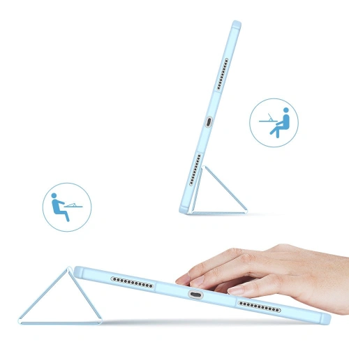 Kup Etui Dux Ducis Toby Apple iPad Pro 12.9 2021 (a 5-a generație) cu suport pentru creion, albastru. - DDS591 - {ean13} - Sklep Home Screen