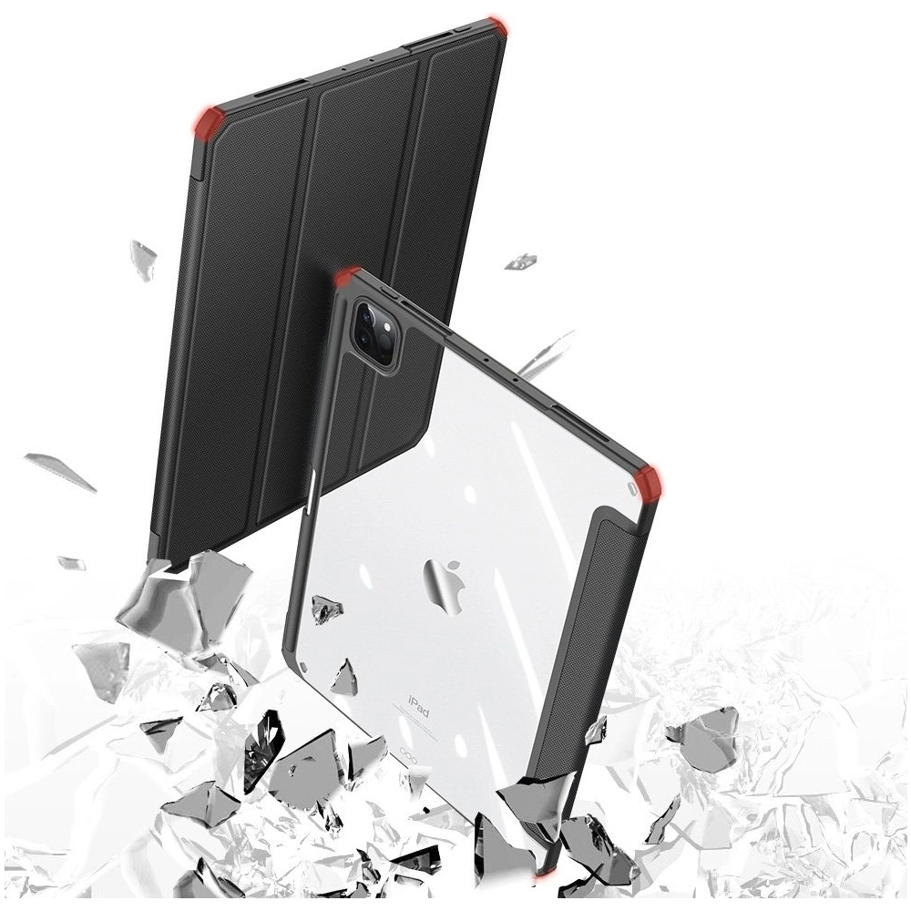 Etui Dux Ducis Toby Apple iPad Pro 12.9 2021 (5. generacji) Pencil holder czarny