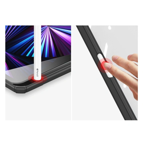 Kup Dux Ducis Toby Case für Apple iPad Pro 12.9 2021 (5. Generation) mit Stifthalter schwarz - DDS592 - {ean13} - Sklep Home Screen