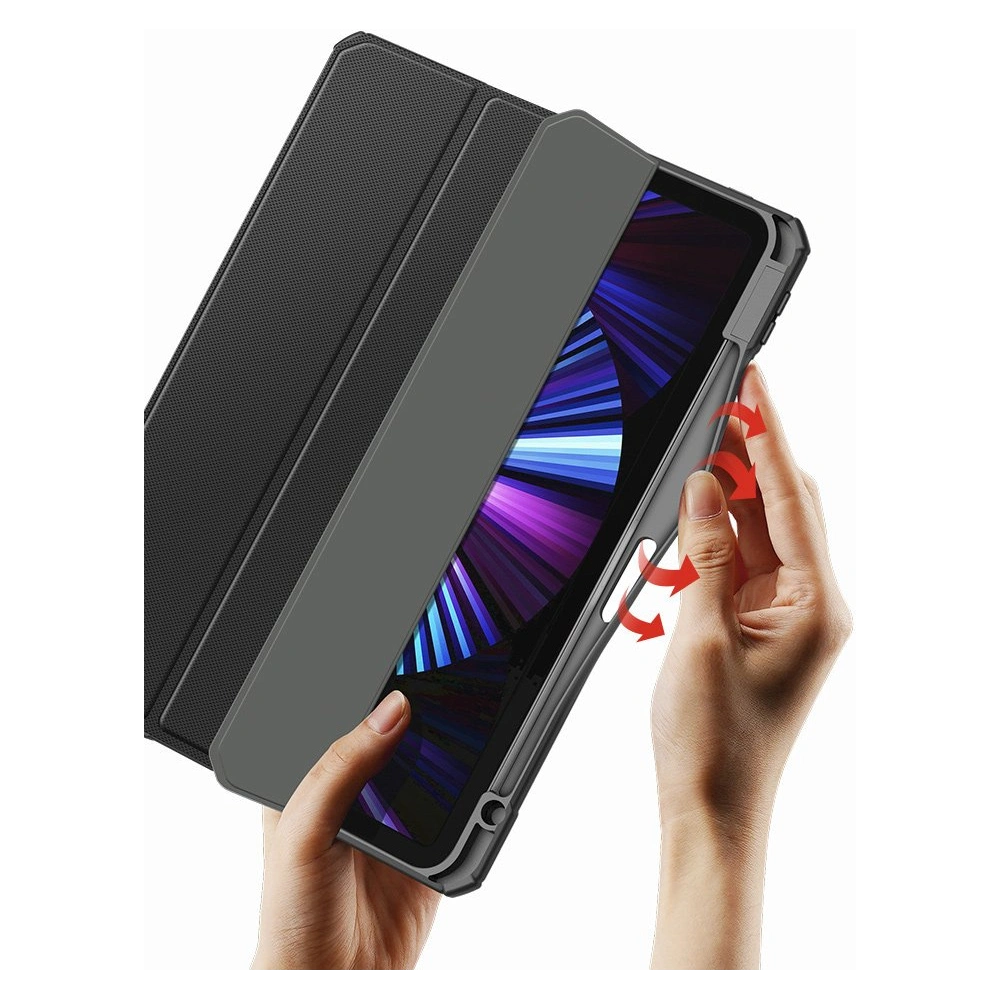 Etui Dux Ducis Toby Apple iPad Pro 11 2021 (3. generacji) Pencil holder czarny