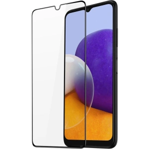 Dux Ducis 9D Edzett Üveg Samsung Galaxy A22 4G fekete (tokbarát)