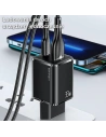 Kup Încărcător de rețea USAMS T43 1xUSB-C/1xUSB 33W PD 3.0 + QC 3.0 + cablu U63 USB-C/Lightning alb/white USKTZ02 - USA799 - {ean13} - Sklep Home Screen