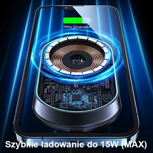 Kup Urmărește magnetul USAMS Wireless Charging 15W Air Vent negru/CD182ZJ01. - USA801 - {ean13} - Sklep Home Screen